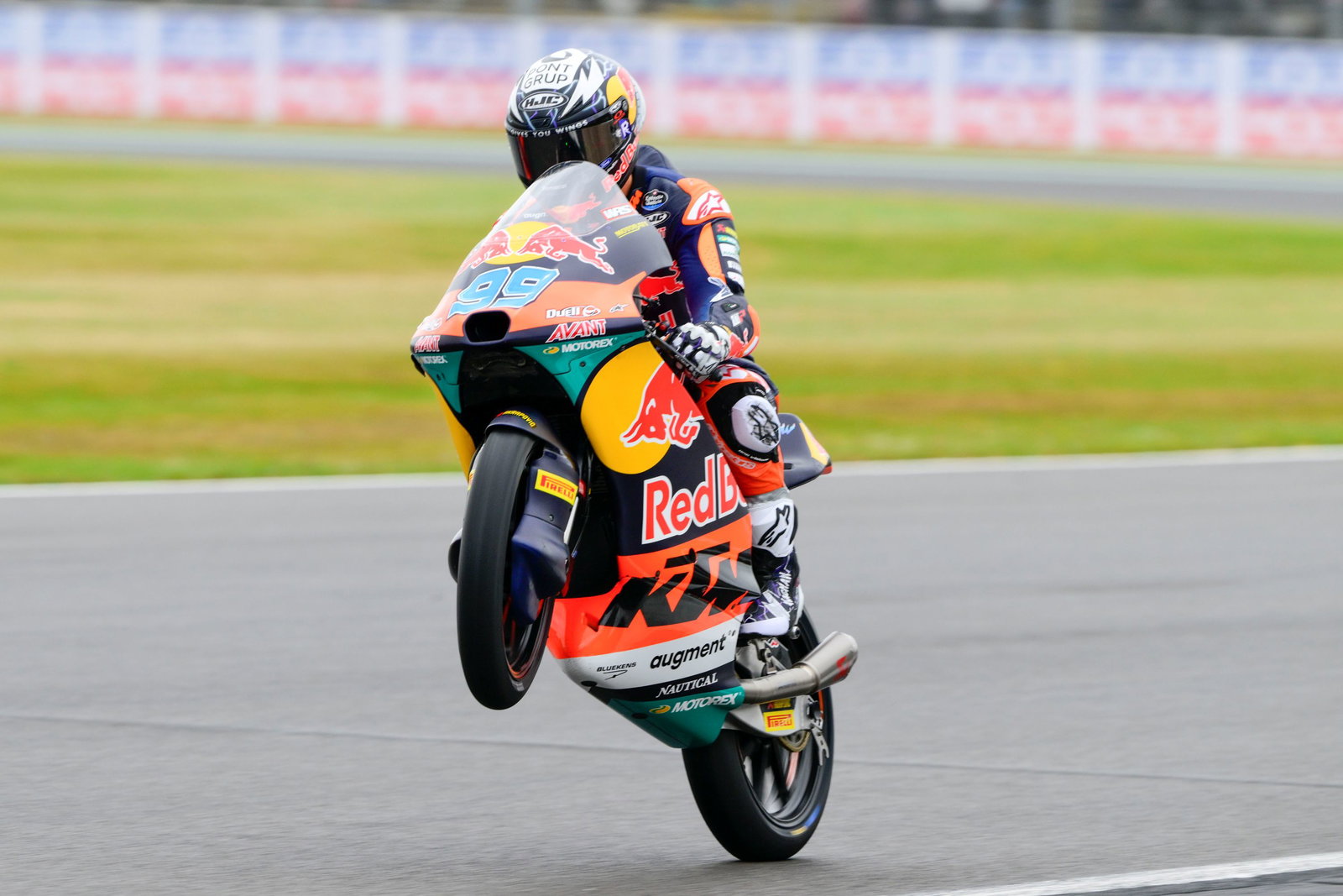 Jose Antonio Rueda, pole position , Moto3, British GP, 24 May